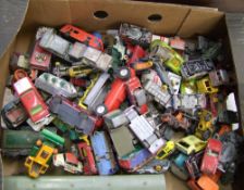 A collection of play worn die-cast vehicles: Lesney, Matchbox etc (1 tray).