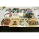 A large collection of 1950's & 60's Elvis Lp's Picture Discs & 78's: