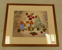 The Walt Disney Company Limited edition sericel print titled Gift of Friendship, frame size 50 x
