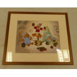 The Walt Disney Company Limited edition sericel print titled Gift of Friendship, frame size 50 x