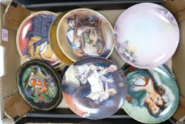 A collection of Knowles, Bradex, & Similar Decorative wall plates