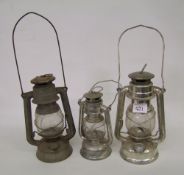 Three Tilly lamps: (3).