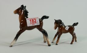 Beswick Large Foal 836: together with Foal 996(2)