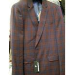 'Remus Uomo Jeans' gents check jacket: size 40L (1).