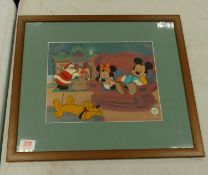 The Walt Disney Company Limited edition sericel print titled Not Even a Mouse, frame size 43 x