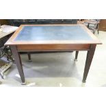 Leather Topped Ealy 20th Century Mahogany Desk