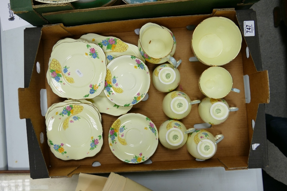 Royal Grafton Floral Decorated Tea Set: