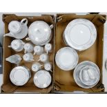 Noritaki Legendary Sweet Leilani patterned Tea & Dinner ware to include: tea set, tureen, dinner