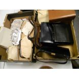 A collection of ladies leather handbags some with matching purses including: mostly Waldybag (2