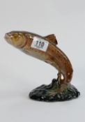 Beswick brown trout leaping ref 1032: