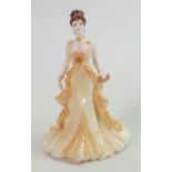 Coalport larger size figure Beverley Collingwood Collection: Appears to be in good condition,
