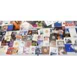 A large collection of 1980's Vinyl Singles to include: Queen, Stevie Wonder, The Smiths, ABC etc
