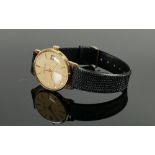 Gentleman?s Sekonda gold plated mechanical wristwatch: