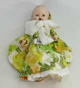 Vintage Pedigree jointed doll: Stamped to back of neck