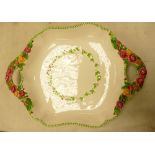 Royal Albert Old Country Rose Seasons of Colour Boxed Large Handled Tray: length 44cm