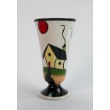 Lorna Bailey vase 1/1 limited edition of one: 14.5 cm.