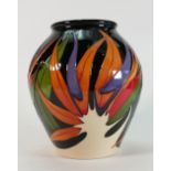 Moorcroft Paradise Found Vase: designer Vicky Lovatt, height 22cm