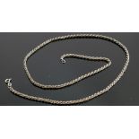 Silver necklace, 10g: