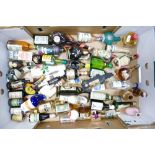 A collection of Vintage Miniature Spirits & Liqueurs including: Chartreuse, Hennessy, Martini,