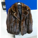 Fur box Jacket: Size 12 approx. Good condition.