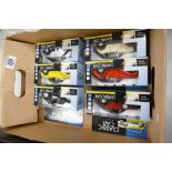 A collection of boxed Die Cast Model cars: