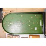 Boxed Corinthian 21s Bagatelle Vintage children's game: