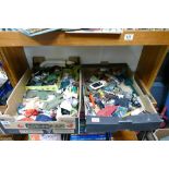 A large collection of vintage Palitoy Action Man items to include: models, guns, accessories,