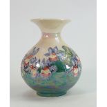 Lise B Moorcroft Chelsea China Limited Edition Vase: height 15cm