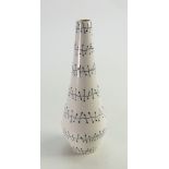 Jessie Tait Design Midwinter Modern Bands & Dots Vase: height 27.5cm
