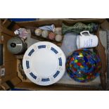Job lot of assorted collectables: Includes 6 x Beswick dinner plates, Canteen of cutlery, multi
