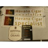 A Collection of Quality Cigar Signage(4):