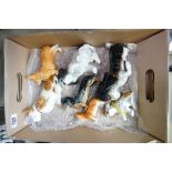 7 x Sylvac dogs assorted: