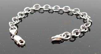 Silver bracelet, 5.3g: