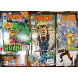 A collection of Marvel Comics Wolverine Unleashed Comics including volumes 1-31, 36 -41 & 44-49
