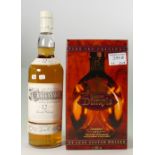 Whisky Dimple 15 years boxed and Cragganmore 12 years single highland malt: 1 litre & 70cl. (2)