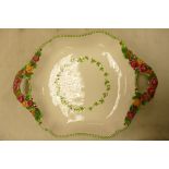 Royal Albert Old Country Rose Seasons of Colour Boxed Large Handled Tray: length 44cm