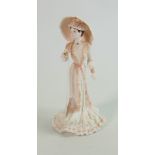 Coalport larger size figure La Belle Epoque Sophie limited edition: Appears to be in good