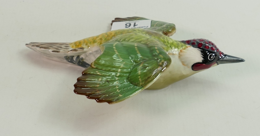 Beswick Woodpecker Wall Plaque 1344-1: