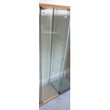 Modern Showroom Display Cabinets: height 162cm, depth 37cm and width 43cm