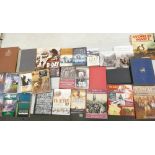 A collection of Army Reference Books to include: Regiment books, WW1 theme books,Famous Land battles