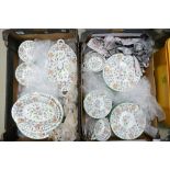 Minton Haddon Hall extensive dinner service: Includes - 9 x 27cm plates, 8 x 23cm plates, 13 x