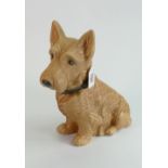 Large Sylvac dog ref 1029: West Highland Terier Scottie or similar, 27 cm high.