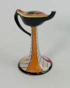 Lorna Bailey limited edition jug as an oil lamp: 2/30, 18 cm high.