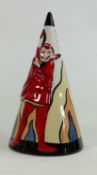 Lorna Bailey large shaker depicting the devil: 20 cm high.