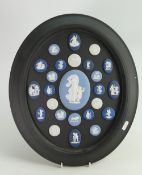 The Distinguished House of Wedgwood Cameo plaque: With certificate , height 40cm.