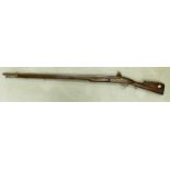 German Military Flintlock Musket: 20th Century, in house UK shipping only on this item. For overseas