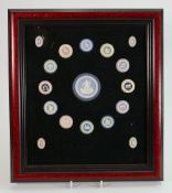 Wedgwood Zodiac Cameo plaque: Limited edition No1 of 40, dated 2001, 35cm x 31cm.