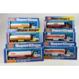 A collection of Matchbox K-16 Model Tanker Toys: All boxed.