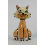 Lorna Bailey limited edition cat: 3/5, 12 cm high.