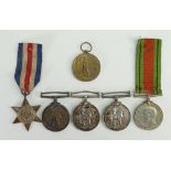 Group of WW1 Medals to include: War & Peace Medals 50388 PTE W Murphy L'Pool R,156006 PTE G